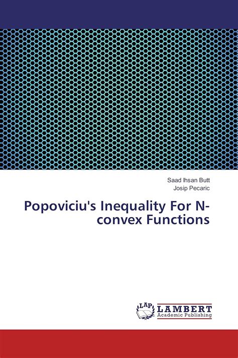 popoviciu's inequality